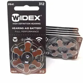 Akciový balík batériÍ Widex typ 312 (8+2 zdarma)