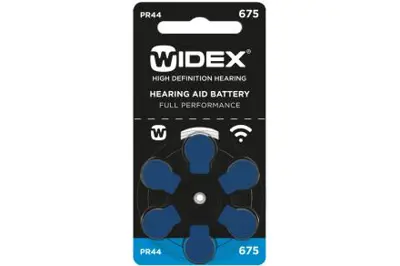 Akciový balík batérií Widex typ 675 (4+1 zdarma)